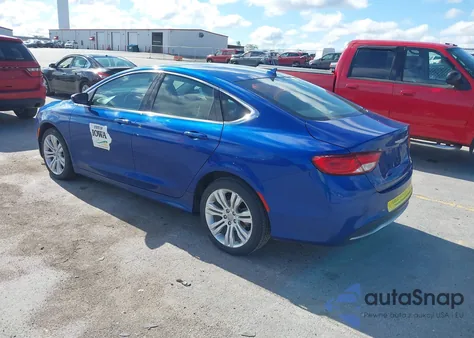 2015 Chrysler 200 Limited из США, поврежденный, VIN 1C3CCCAB3FN754659